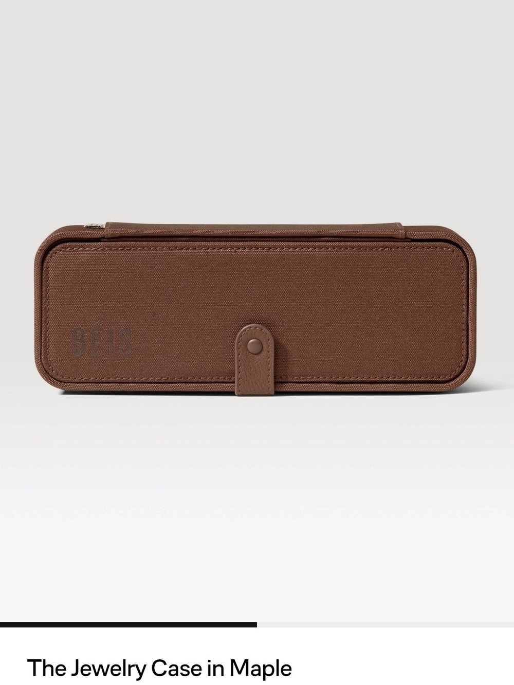 BEIS Brown Travel Jewelry Case